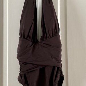 NWT Deep V One Piece Bathing Suit